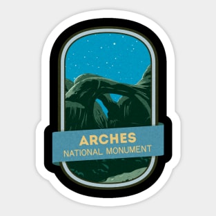 Arches National Monument Sticker